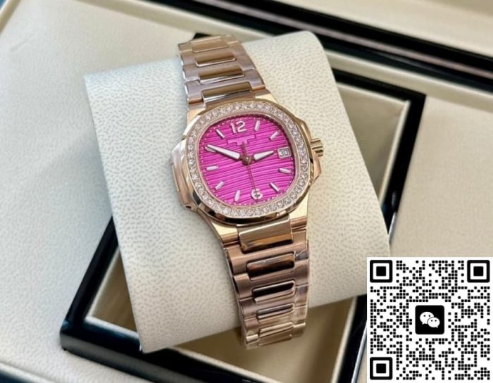 Replica Patek Philippe Nautilus 7010/1R-013 GR Factory Purple dial - Image 6