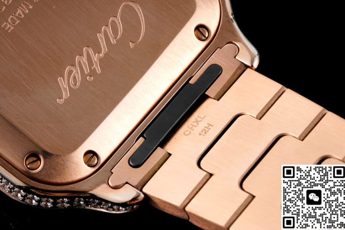 Replica Cartier Santos WJSA0012 BV Factory Square dial - Image 9