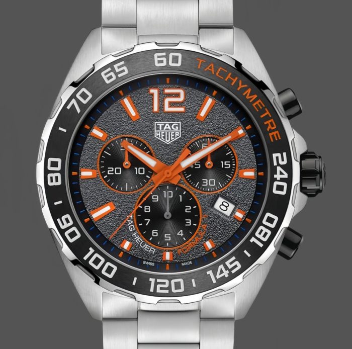 Replica TAG Heuer F1 CAZ101AH.BA0842 Grey textured dial - Image 1