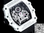 Replica Richard Mille RM21-01 RM Factory Tourbillon Black strap - Image 7
