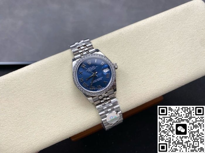 Replica Rolex Datejust M278384RBR-0037 8+ Factory Oystersteel Strap - Image 10