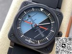 Replica Bell & Ross INSTRUMENTS BR03A-HRZ-CE M+ factory ceramic case - Image 3