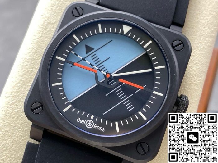 Replica Bell & Ross INSTRUMENTS BR03A-HRZ-CE M+ factory ceramic case - Image 3