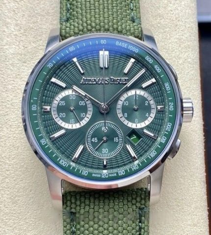 Replica Audemars Piguet CODE 11.59 26393ST.OO.A056KB.01 OMF Factory Green Dial