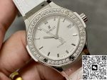 Replica Hublot Classic Fusion 542.NE.2010.LR.1204 HB Factory White dial - Image 4