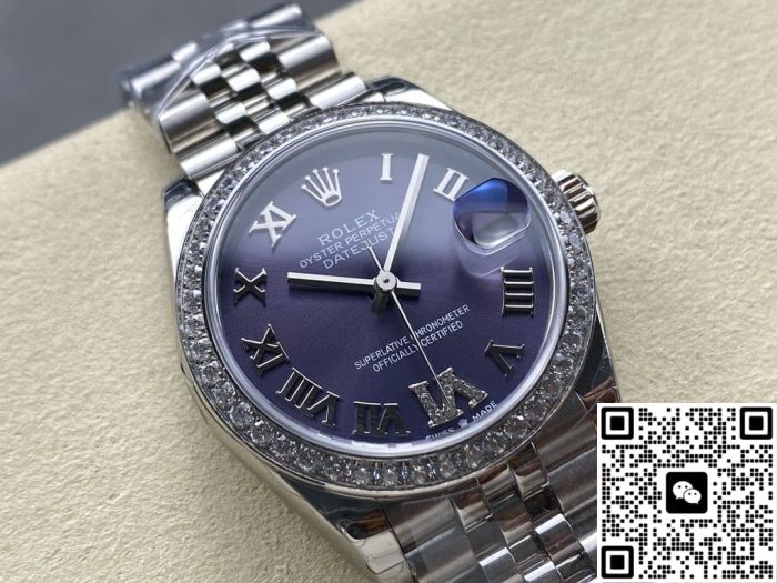 Replica Rolex Datejust M278384RBR-0030 8+ Factory Steel case - Image 5