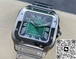 Replica Cartier Santos WSSA0061 BV Factory Gradient green dial - Image 15