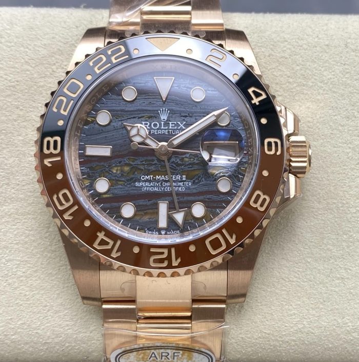 Replica Rolex Greenwich II M126715CHNR-0002 AR Factory Iron Tiger Eye Stone - Image 1
