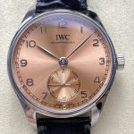 Replica IWC Portugieser IW358313 GR Factory Alligator Leather Strap