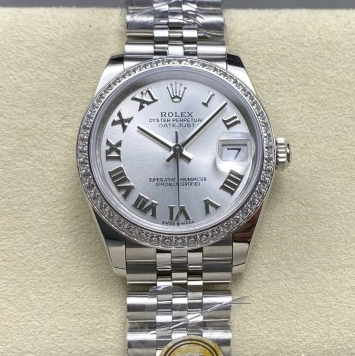 Replica Rolex Datejust m126284rbr-0021 AR Factory Diamond bezel - Image 1