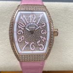 Replica Franck Muller LADIES’ COLLECTION V 32 SC AT FO D CD ABF Factory pink