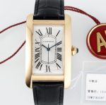 Replica Cartier Tank WGTA0134 AF Factory Alligator leather strap