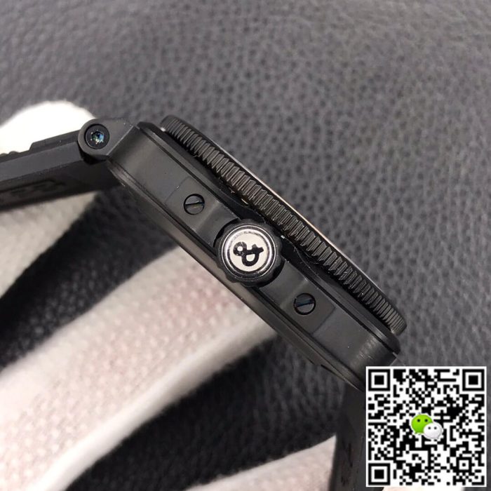 Replica Bell & Ross BR0392-D-BL-CE/SRB Black Strap - Image 6