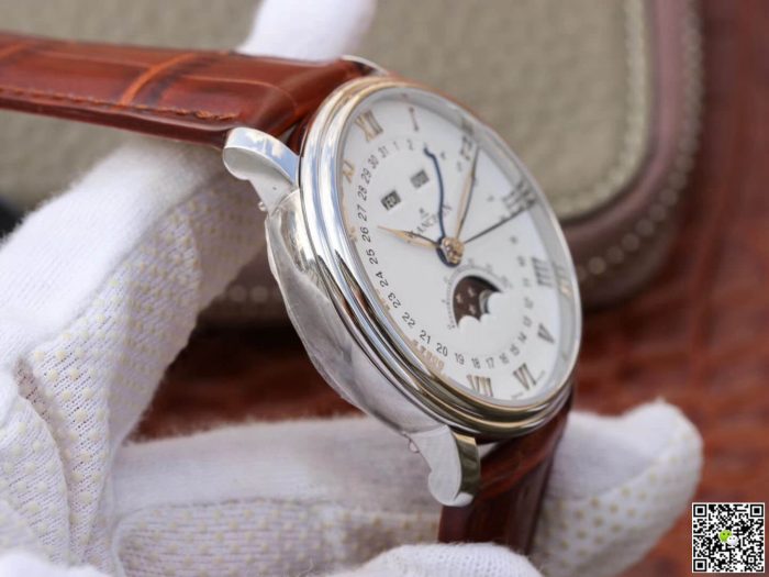 Replica Blancpain Villeret 6654 OM Factory Brown Strap - Image 6