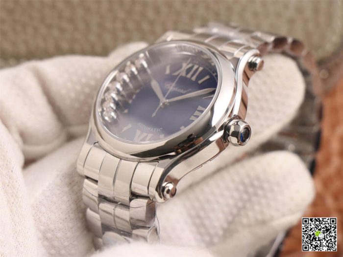 Replica Chopard Happy Sport 278559-3009 YF Factory Stainless Steel Strap - Image 6
