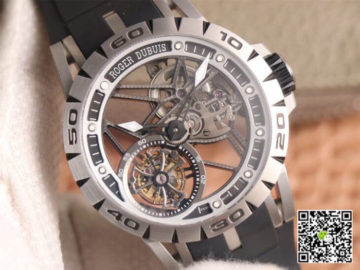 Replica Roger Dubuis Excalibur Spidr RDDBEX0479 JB Factory Skeleton Dial - Image 6