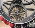Replica Roger Dubuis Excalibur RDDBEX0260 JB Factory Black Leather Strap - Image 5