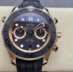 Replica Omega Seamaster 210.62.44.51.01.001 N1 Factory Rubber strap - Image 10