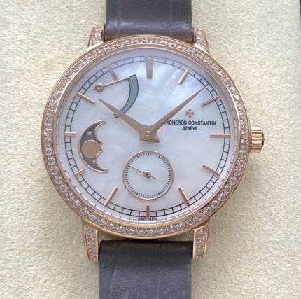 Replica Vacheron Constantin Traditionnelle 83570-000R-9915 TW Factory Mother-of-pearl dial