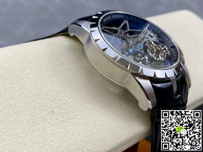 Replica Roger Dubuis Excalibur RDDBEX0396 YS Factory Black Leather Strap - Image 6