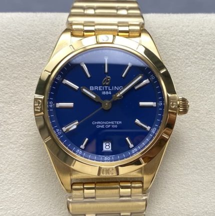 Replica Breitling Chronomat K103801A1C1K1 BLS Factory Blue Dial
