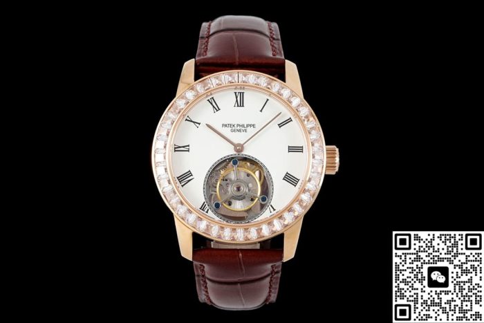 Replica Patek Philippe Tourbillon RMS Factory Transparent case back - Image 2