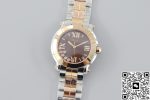 Replica Chopard HAPPY DIAMONDS 278488-9003 YF Factory Roman numerals - Image 2