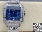 Replica Cartier Santos WSSA0010 AMG Factory Folding clasp - Image 2