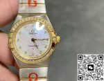 Replica Omega Constellation 123.20.27.60.55.002 TW Factory Mother-of-pearl dial - Image 10