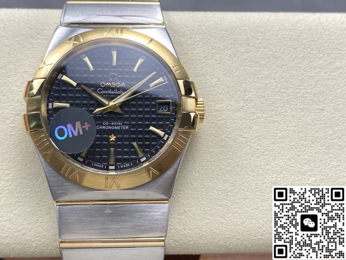 Replica Omega Constellation 123.20.38.21.01.002 OM Factory Folding clasp - Image 2