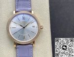 Replica IWC Portofino IW458107 V7 Factory Lilac strap - Image 13