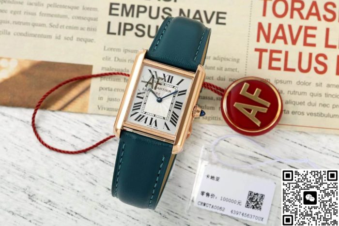 Replica Cartier Tank WGTA0062 AF Factory Calfskin - Image 2