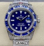Replica Rolex Greenwich II 116759 SAru-78211 AMG Factory Blue Dial