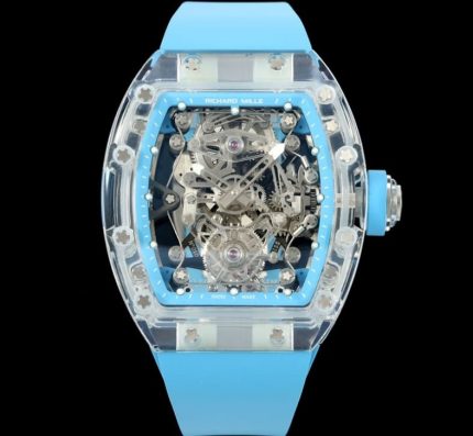 Replica Richard Mille RM56-02 RM Factory Tourbillon blue strap