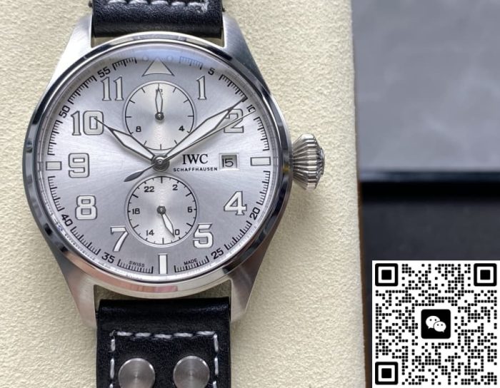 Replica IWC pilot IW515302 TW Factory Silver dial - Image 2