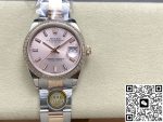 Replica Rolex Datejust m278381rbr-0009 AR Factory Rose gold dial - Image 2