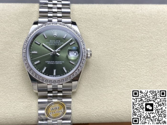 Replica Rolex Datejust m278384rbr-0022 AR Factory Diamond bezel - Image 2