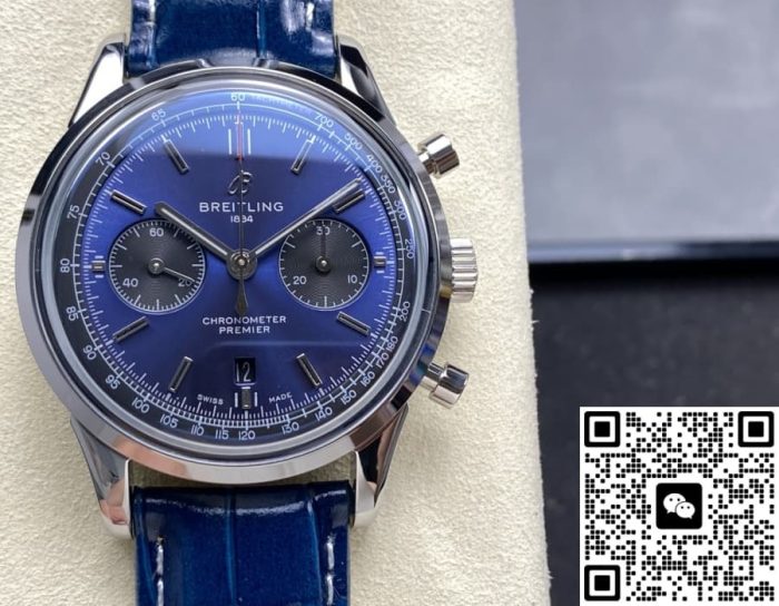 Replica Breitling Premier AB0118A61C1P2 BLS Factory Blue Dial - Image 2