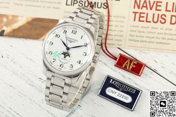 Replica Longines Master Collection L2.919.4.78.6 AF Factory Moon Phase - Image 2