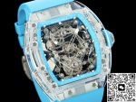 Replica Richard Mille RM56-02 RM Factory Tourbillon blue strap - Image 3