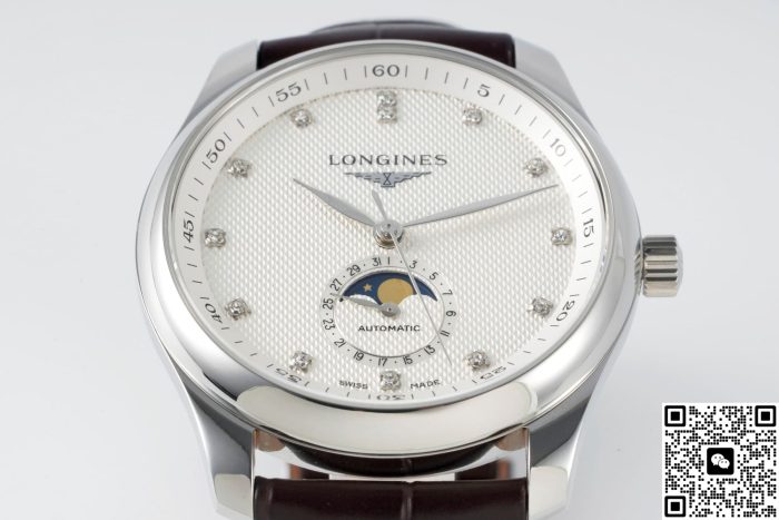 Replica Longines Master Collection L2.919.4.77.3 APS Factory Diamond hour markers - Image 3