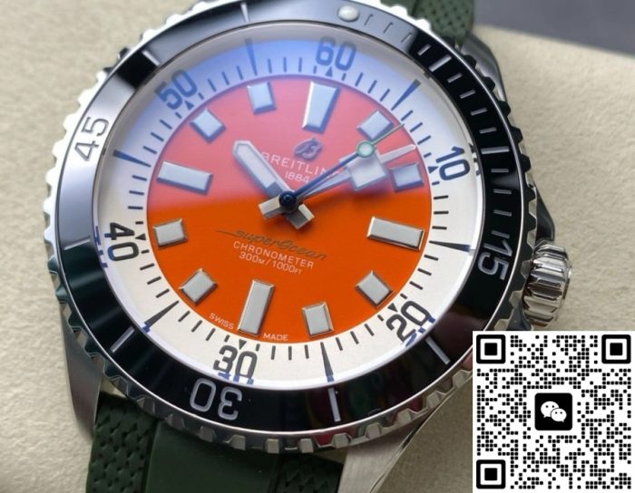 Replica Breitling Superocean A173751A1O1S1 TF Factory Orange dial - Image 2