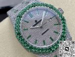 Replica Audemars Piguet Royal Oak 15400ST.013 AMG Factory Green bezel - Image 3