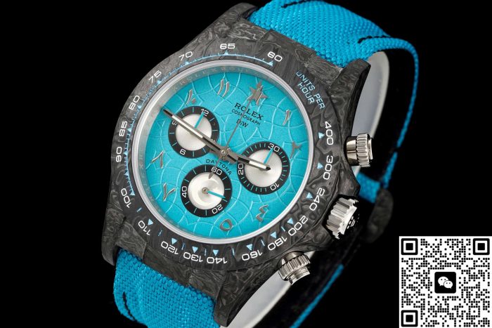 Replica Rolex Cosmograph Daytona DIW Factory Blue dial - Image 4