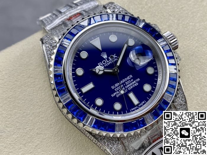 Replica Rolex Greenwich II 116759 SAru-78211 AMG Factory Blue Dial - Image 3