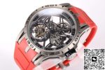 Replica Roger Dubuis Excalibur RDDBEX0479 NEW Factory Red strap - Image 13