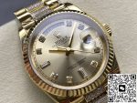 Replica Rolex Day-Date m128238-0026 8+ Factory Outer bezel triangular grooves - Image 3
