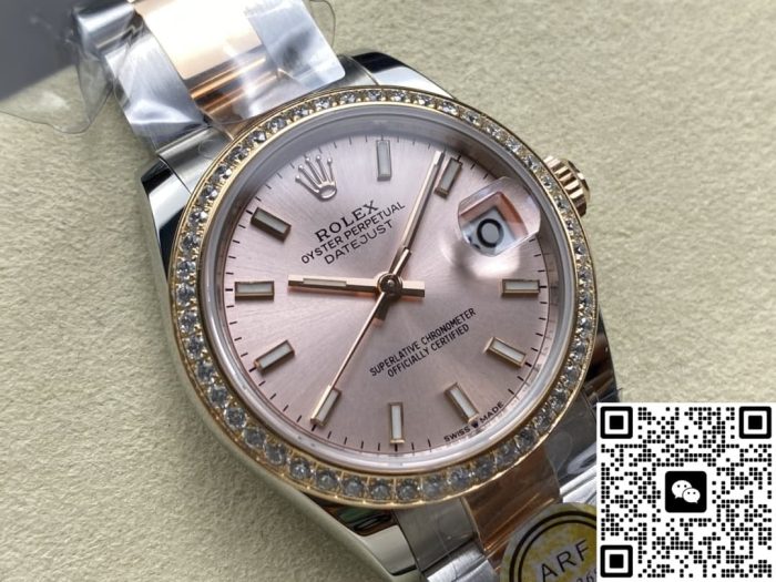 Replica Rolex Datejust m278381rbr-0009 AR Factory Rose gold dial - Image 3