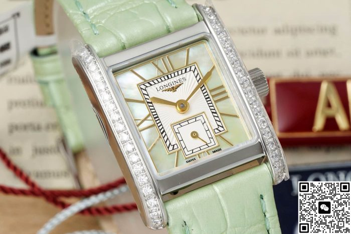 Replica Longines Elegant L5.200.0.05.2 AF Factory Mint Green - Image 3