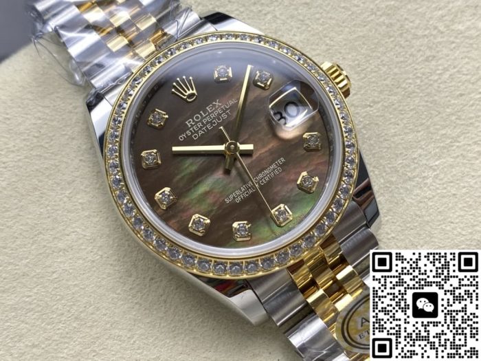 Replica Rolex Datejust m278383rbr-0024 AR Factory Mother of Pearl Dial - Image 3